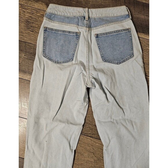 2 for $20  PacSun Eco Hopper Patch Mom Jeans Size 26 - Picture 4 of 6